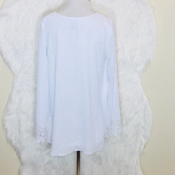 Show Me Your Mumu White Lace Embroidered Top - Picture 4 of 7
